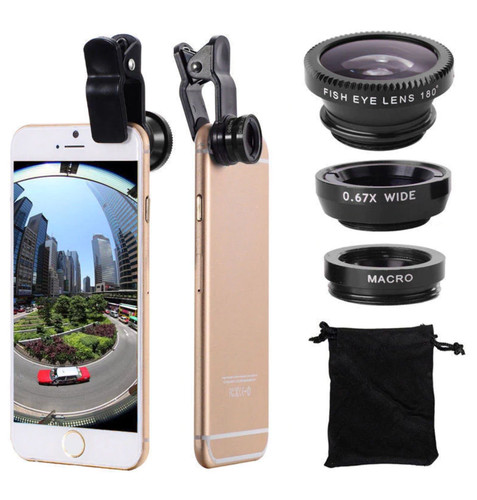 Obiettivo zoom fotocamera - , clip
