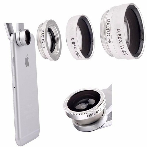 Obiettivo zoom fotocamera clip