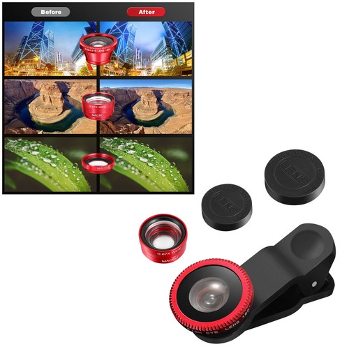 Kit obiettivo fotocamera